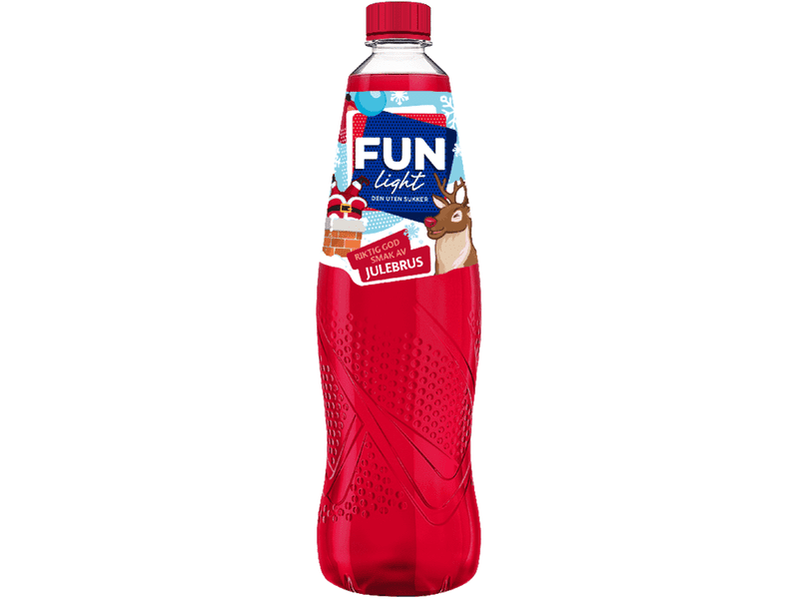 Fun Light Christmas drink (Julebrus saft) 0.8l Norwegian Foodstore
