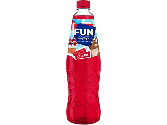 Fun Light Christmas drink (Julebrus saft) 0.8l Norwegian Foodstore