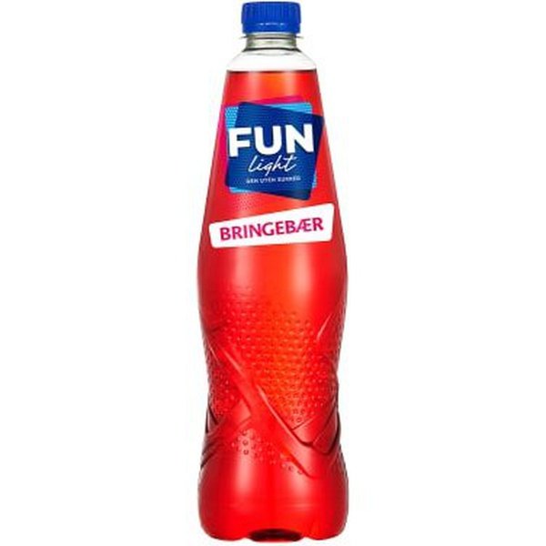 Fun Light Raspberry 0,8 L concentrate (Bringebær saft) Norwegian Foodstore