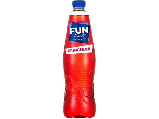 Fun Light Raspberry 0,8 L concentrate (Bringebær saft) Norwegian Foodstore