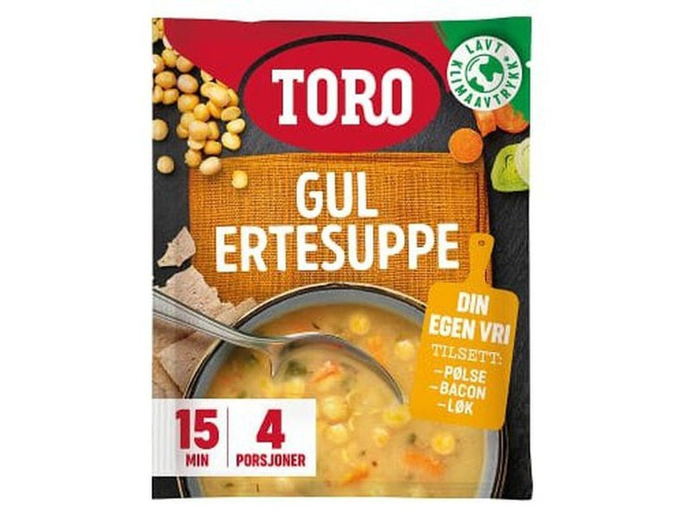 Toro Pea Soup 146 grams (Gul Ertesuppe) Norwegian Foodstore
