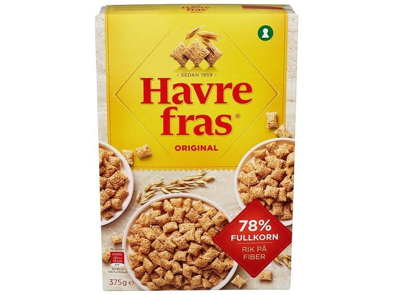 Quaker Havrefras 375 grams Norwegian Foodstore