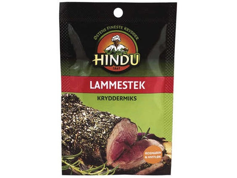 Hindu Lamb roast spicemix 30 grams (Lammestek) Norwegian Foodstore