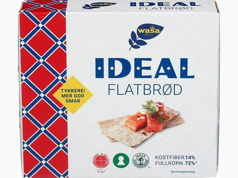 Ideal flatbread 190 grams (flatbrød) Norwegian Foodstore