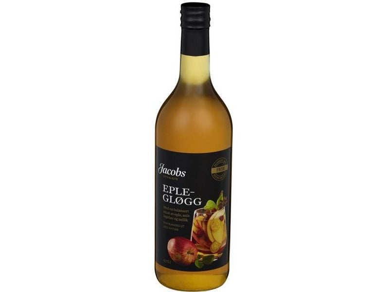 Jacobs utvalgte Apple mulled wine Non-Alcoholic (Eple gløgg) 0.75 litre Norwegian Foodstore