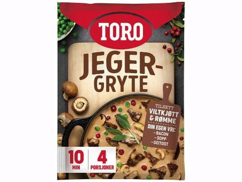 Toro Hunters stew (Jegergryte) 106 gram Norwegian Foodstore