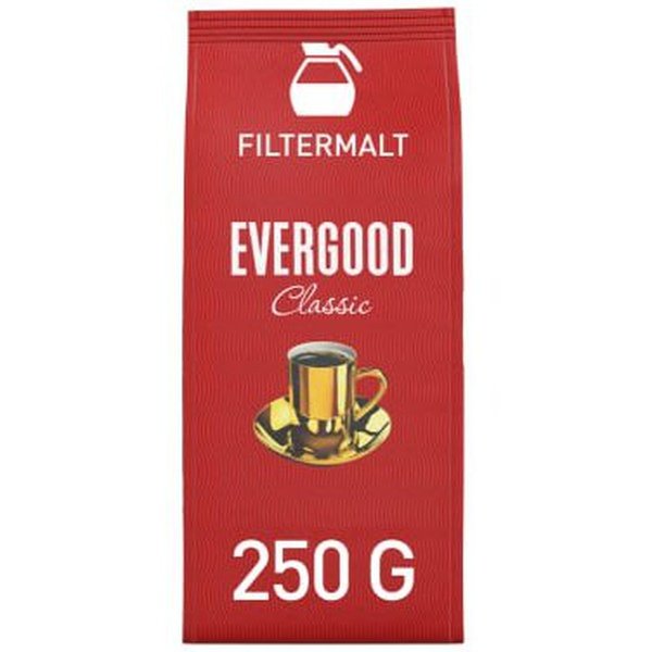Evergood filter ground coffee 250 gram Norwegian Foodstore