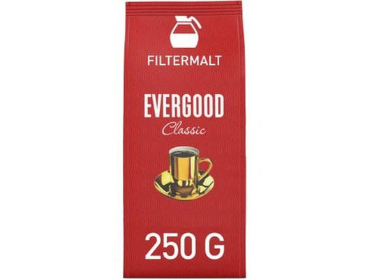 Evergood filter ground coffee 250 gram Norwegian Foodstore