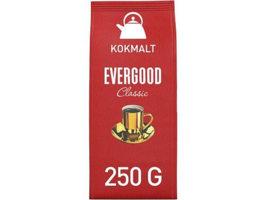 Evergood coffee for boiling 250 gram (Kokmalt) Norwegian Foodstore