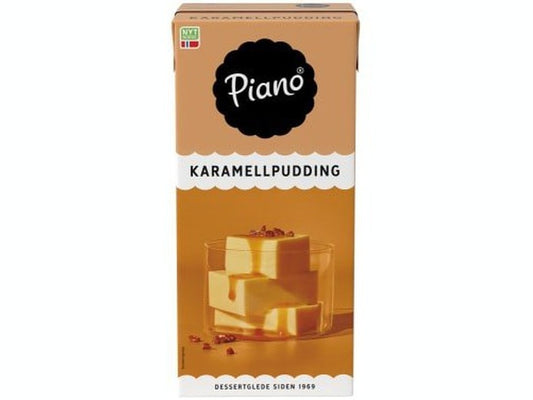 Piano Caramel Pudding (karamellpudding) 1 liter Norwegian Foodstore