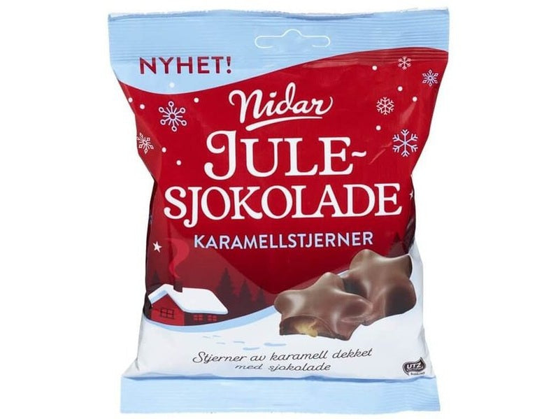Caramel stars 183g (Karamellstjerner) Norwegian Foodstore