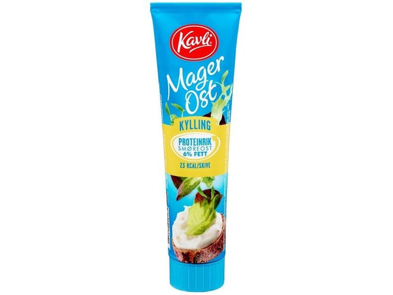 Kavli Low fat Chicken Cream Cheese (Magerost Kylling) 175 grams Norwegian Foodstore