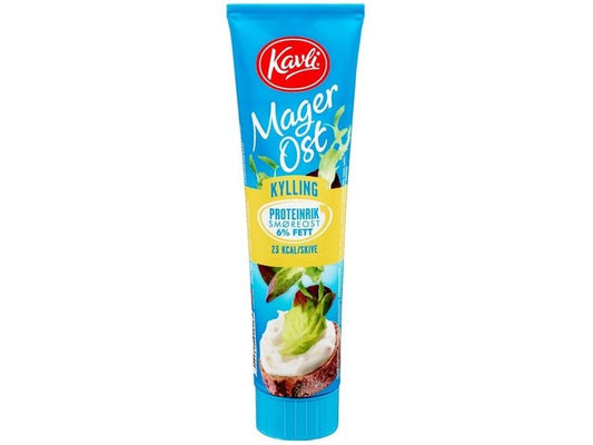 Kavli Low fat Chicken Cream Cheese (Magerost Kylling) 175 grams Norwegian Foodstore