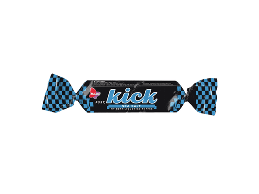 Malaco Kick liquorice Seasalt 23 grams (Lakris) Norwegian Foodstore