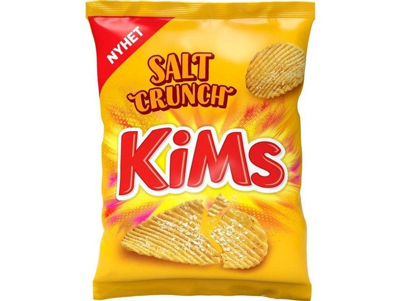 Kims potatochips Salt crunch 200 grams Norwegian Foodstore
