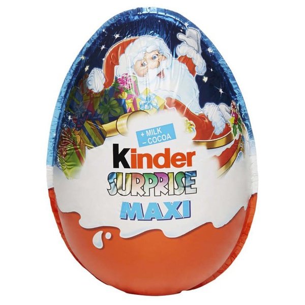 Kinder Surprise Egg maxi Christmas 100 grams – Norwegian Foodstore
