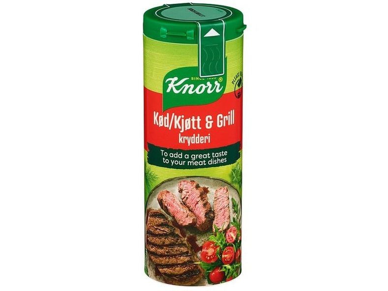 Knorr grill and meat spice mix 90 grams Norwegian Foodstore