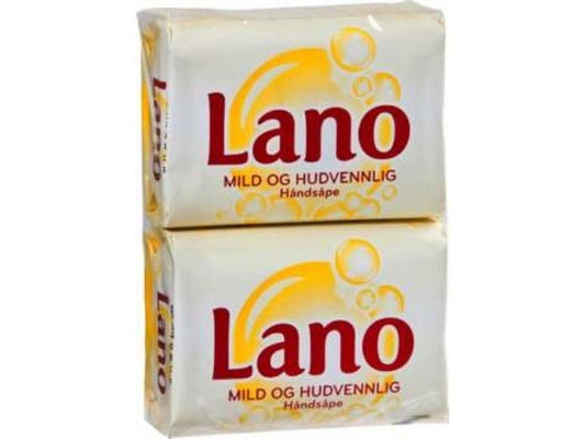 Lano Bar of soap for hands 2-pack (Såpestykke  håndsåpe) Norwegian Foodstore