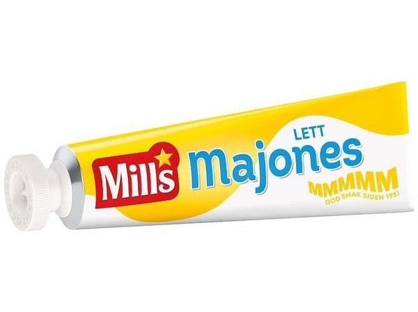 Mills light mayonnaise 170 gram (Lett majones) Norwegian Foodstore