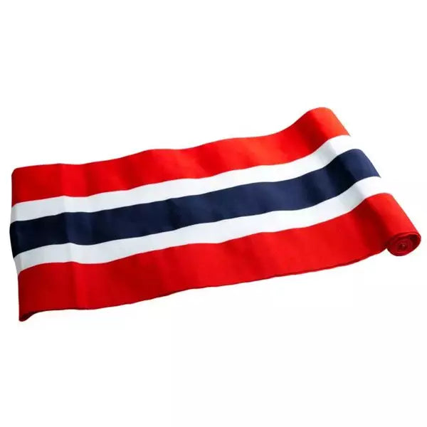 Løper (Table runner) Norwegian flag Norwegian Foodstore