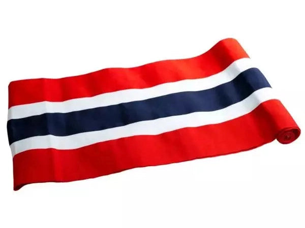 Løper (Table runner) Norwegian flag Norwegian Foodstore