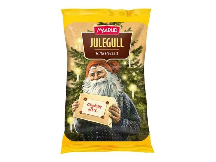 Maarud Christmas Gold Salted (Julegull Riflet ) 250 grams Norwegian Foodstore