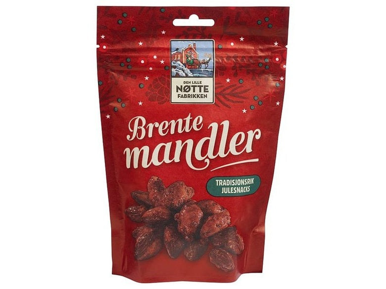 Roasted and caramelized almonds 160g (Brente mandler) Norwegian Foodstore