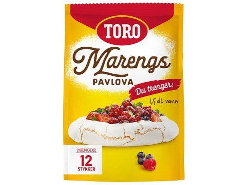 Toro Pavlova mix (marengs) 299 grams Norwegian Foodstore