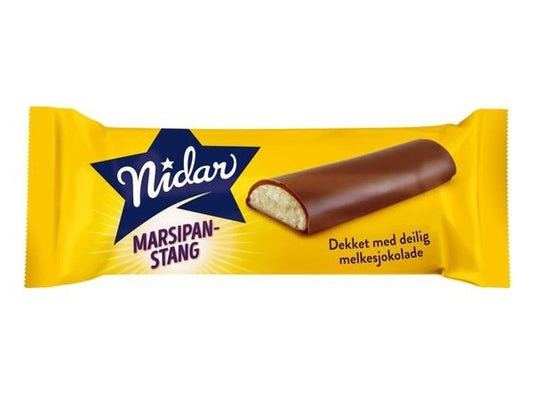 Nidar Easter Marzipan (Påskemarsipanstang) 38 grams Norwegian Foodstore