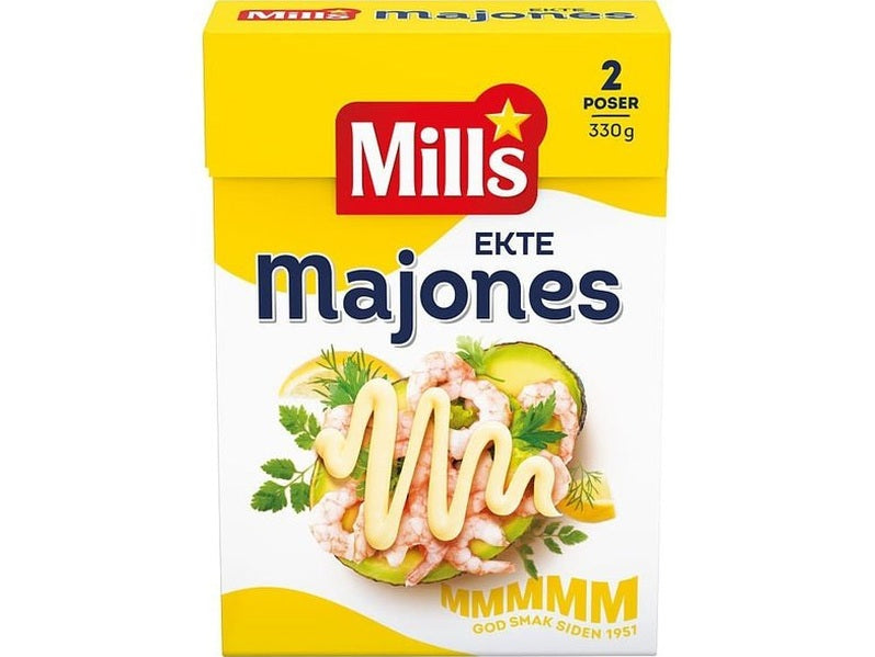 Mills Mayonnaise (Majones) 330 gram Norwegian Foodstore