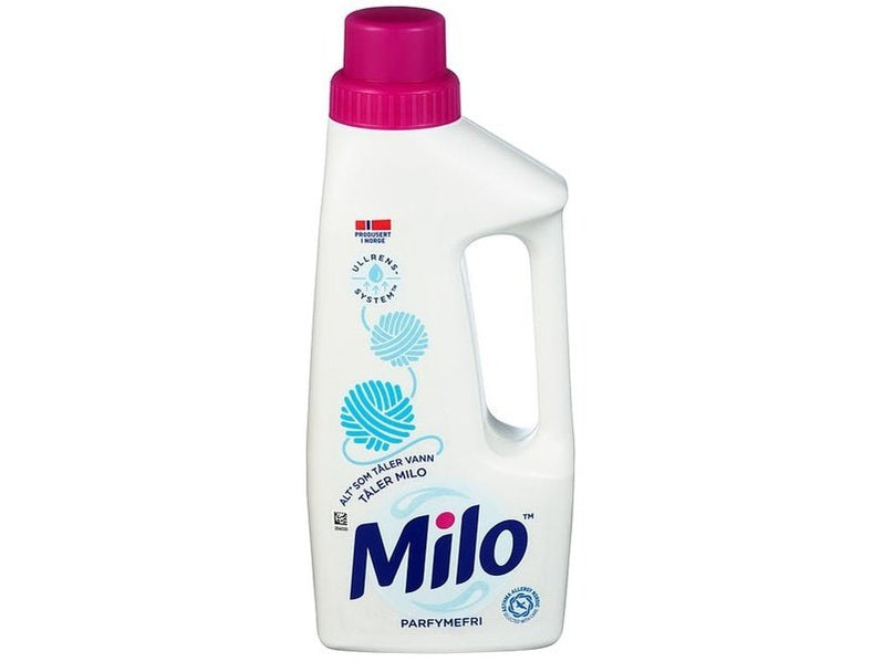 Milo Whool Wash Perfume free (Parfymefri) 595 ml Norwegian Foodstore