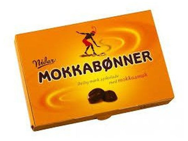 Nidar Mocca beans 110 grams (Mokkabønner) Norwegian Foodstore