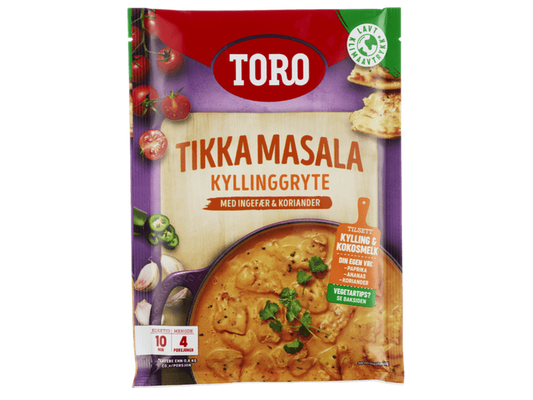 Toro Indian tikka masala stew 113 grams Norwegian Foodstore