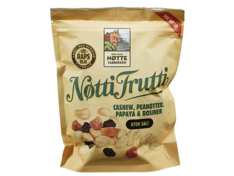 Nøtti Frutti 350 gram Norwegian Foodstore
