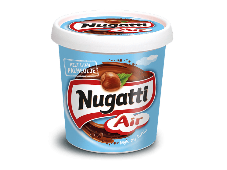 Nugatti Air Hazelnut/Chocolate Spread (340 grams) Norwegian Foodstore