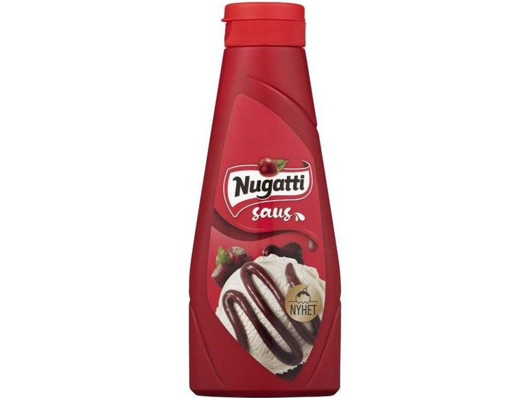 Nugatti ice cream sauce (Nugattisaus) 300 grams Norwegian Foodstore