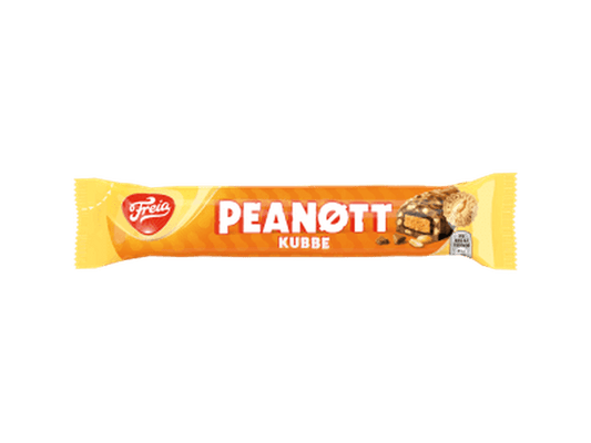 Freia Peanøttkubbe chocolate bar 60 gram Norwegian Foodstore