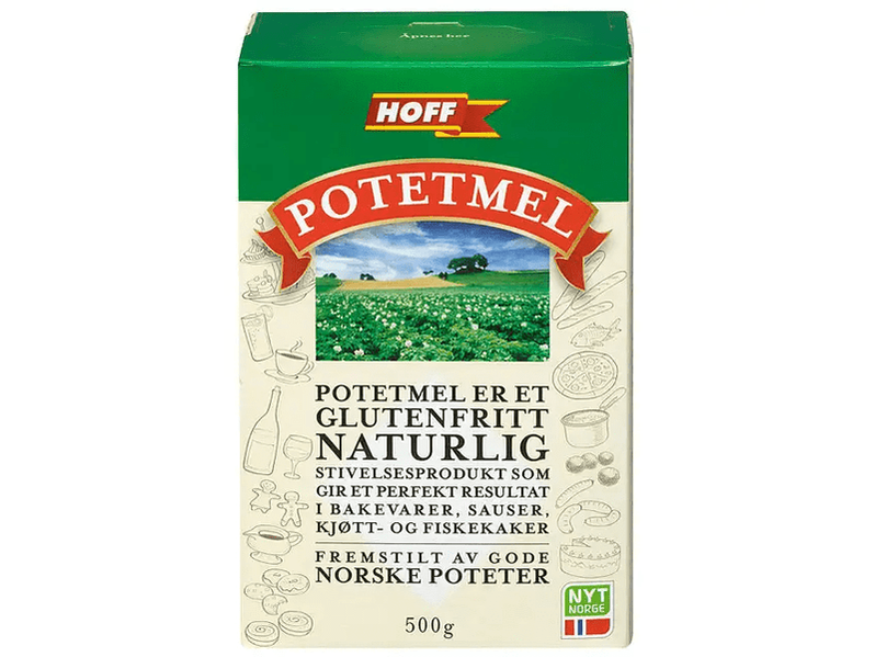 Hoff Potatoflour 500 grams (Potetmel) Norwegian Foodstore