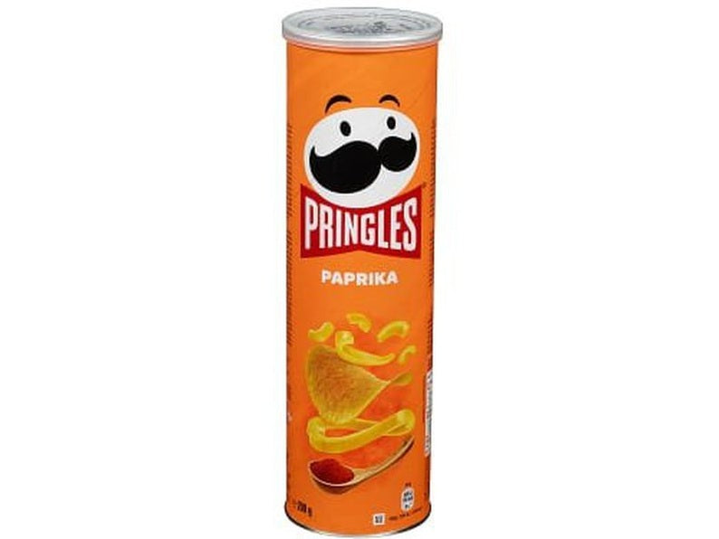 Pringles Sweet Paprika 200 grams (Pringles Paprika) Norwegian Foodstore