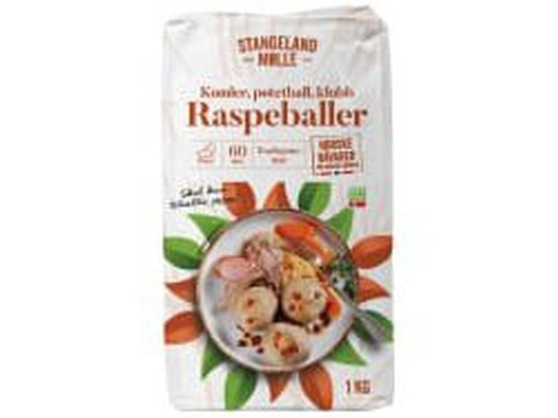 Stangeland potato dumplings mix 1 kg (Raspeballe melmiks) Norwegian Foodstore