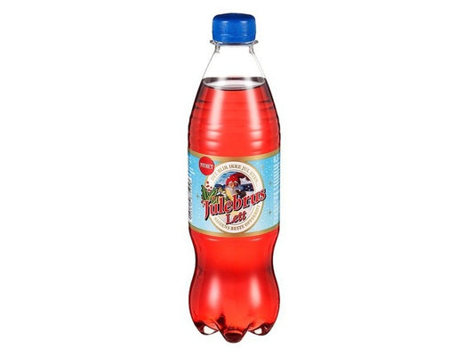 Ringnes Christmas Soda sugar free 0,5 liter (Julebrus lett) Norwegian Foodstore