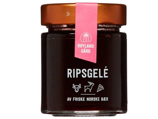 Røyland Currants jelly 170 grams (Rips gelè) Norwegian Foodstore