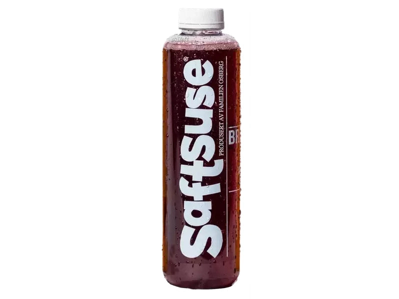 Saftsuse raspberry saft - sugar free (Bringebær saft) 0.8l Norwegian Foodstore