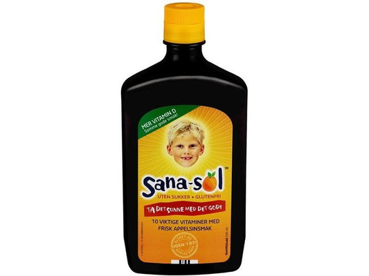 Sana-sol vitamin mixture no sugar 500ml Norwegian Foodstore