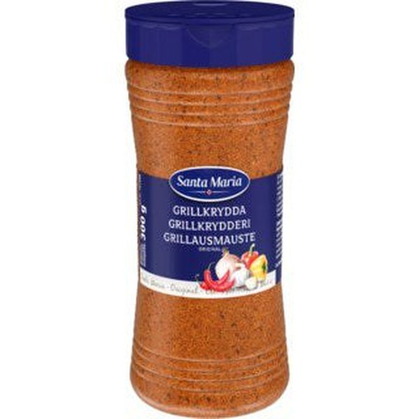Santa Maria Grill Spicemix (grillkrydder) 300 gram Norwegian Foodstore