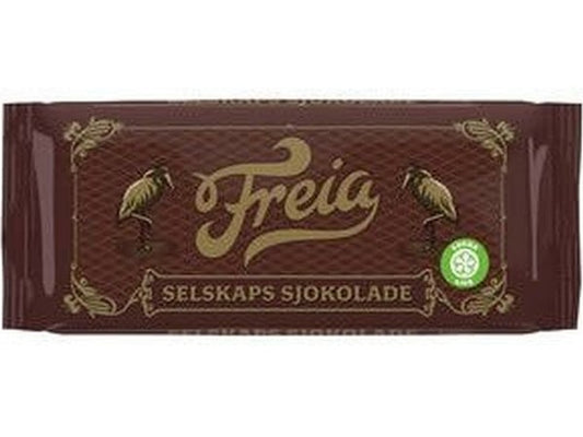 Freia dark chocolate 100 grams (Selskapssjokolade) Norwegian Foodstore