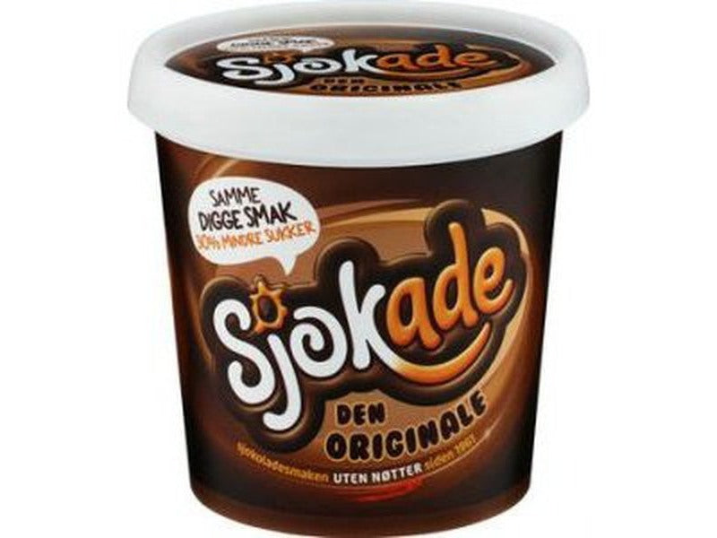 Sjokade chocolate spread 500 grams (Sjokoladepålegg) Norwegian Foodstore