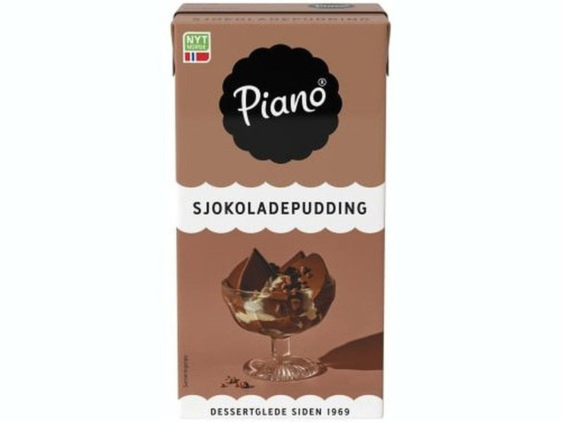 Piano Chocolate pudding (Sjokoladepudding) 500ml Norwegian Foodstore
