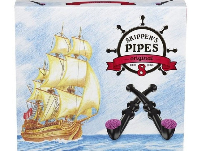 Skipper's licorice pipes 16 pack (Lakrispiper) Norwegian Foodstore