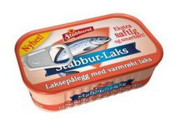Stabburet smoked salmon 90 gram (Laksepålegg) Norwegian Foodstore